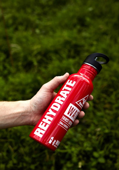 Thirst Fire Extingusher Water Bottle