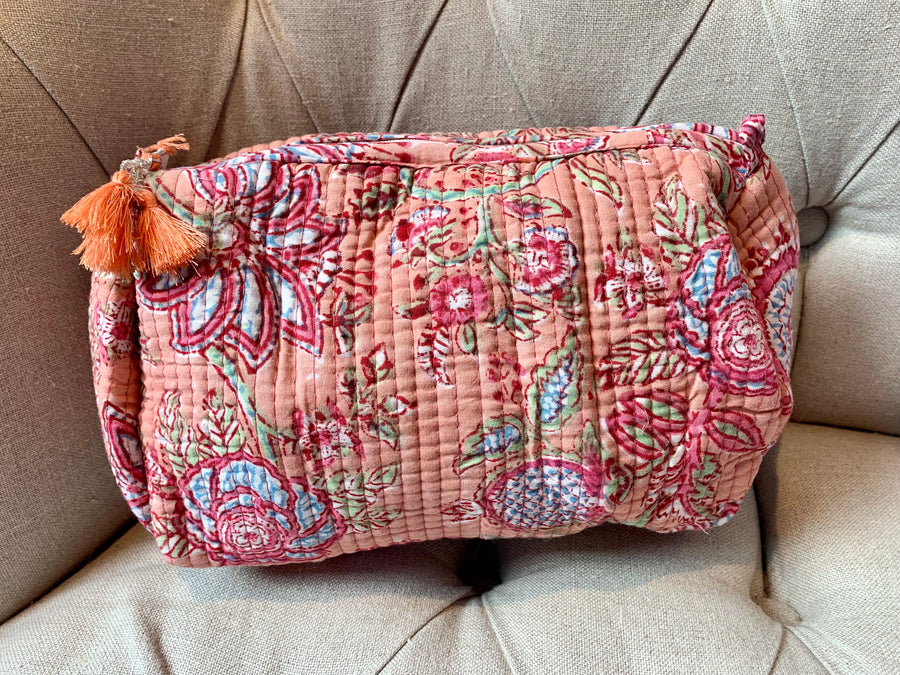 Peach melba Wash Bag