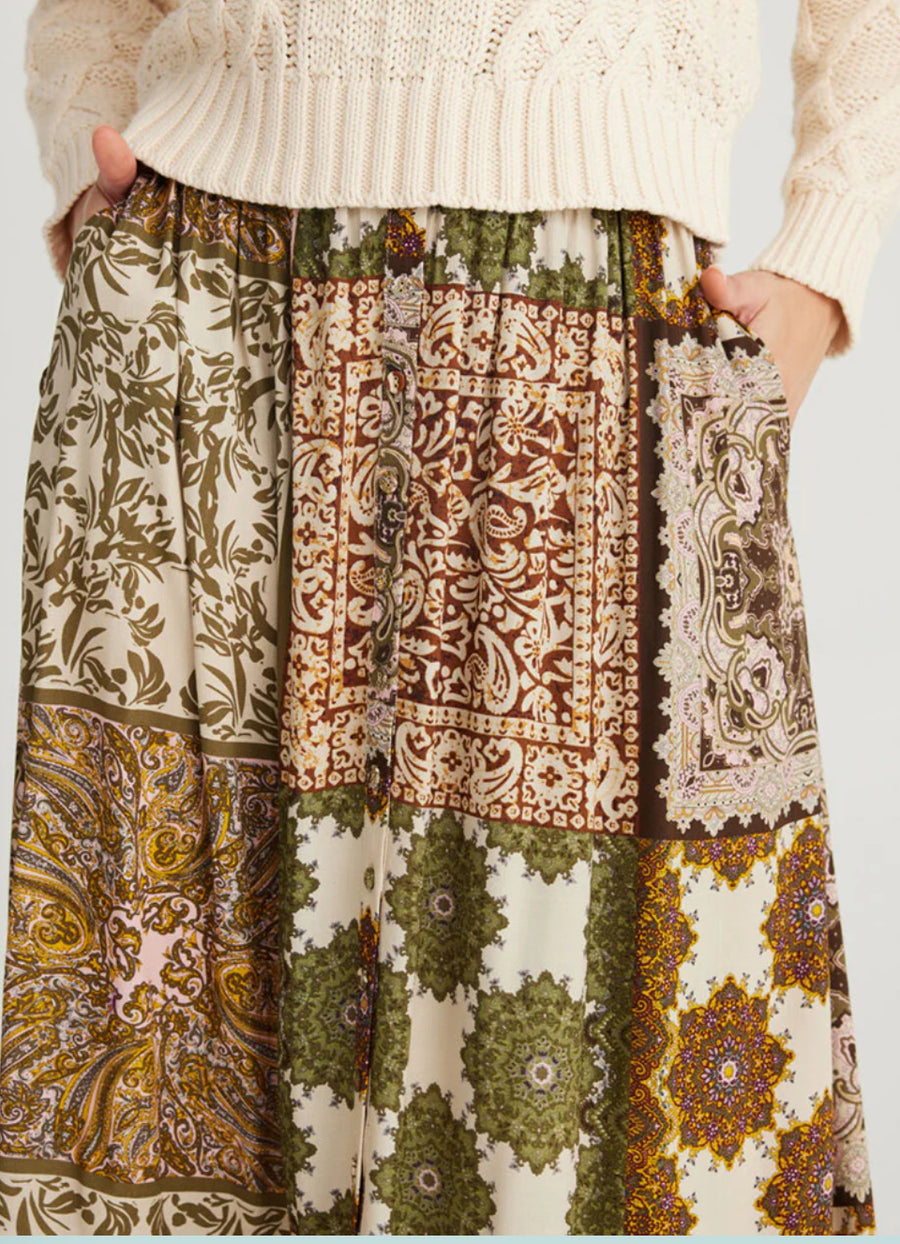 Autumn Midas Boho Skirt