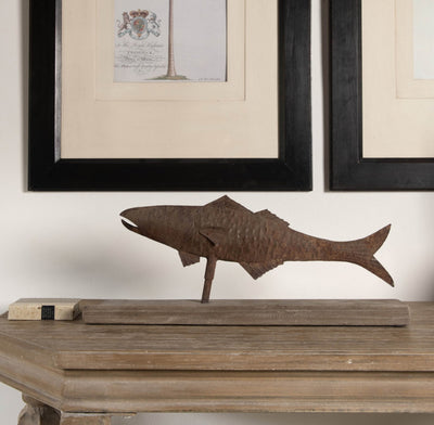 Morston Fish Sculpture