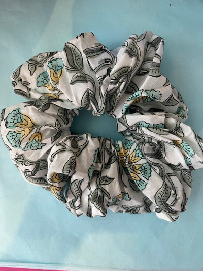 Floral Garden Party Scrunchies