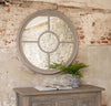 Overy Staithe Grey Distressed Portal Mirror