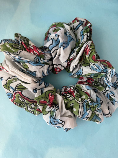 Floral Garden Party Scrunchies