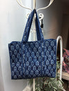 Blue Anthemion Tote Bag