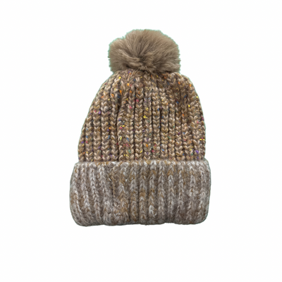 Fenella Fleck Pom Pom Hat