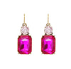 Vintage Gem Drop Earrings