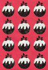 Pack of Puddings Christmas Card