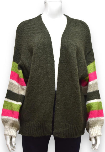 Freshers Stripe Cardigan