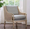 Burnham Stripe Rattan Armchair