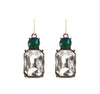 Vintage Gem Drop Earrings