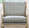 Burnham Stripe Rattan Armchair