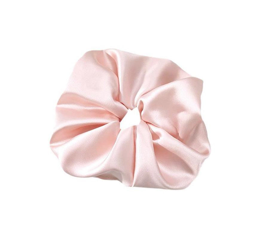 Extra Large Silky Scrunchie - Peony