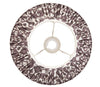 Oyster Grey Ikat Shade - 25cm