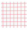 Neon Pink Checked Scalloped Paper Napkin