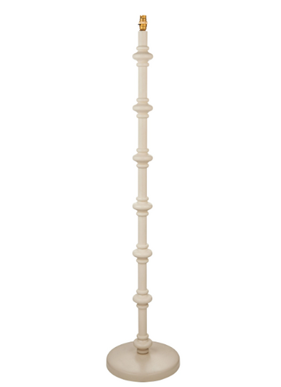 Cley Standard Lamp Almond White