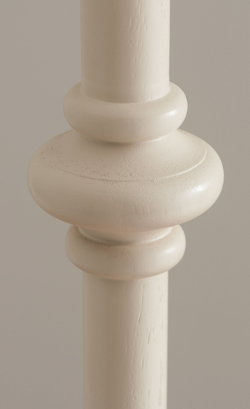 Cley Standard Lamp Almond White