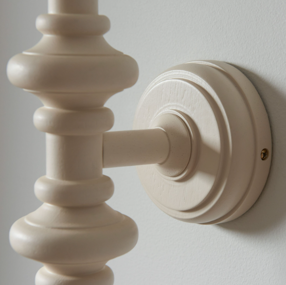 Cley Wall Light Almond White