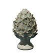 Moss Green Ceramic Artichoke