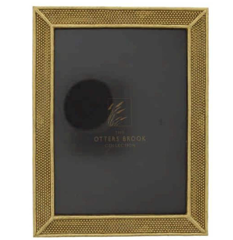 Dotty Gold Style Photo Frame