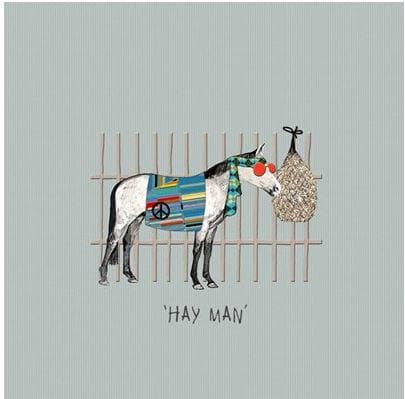 Hay Man Card - Aurina Ltd