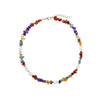 Rainbow Stone and Pearl Necklace - Aurina Ltd