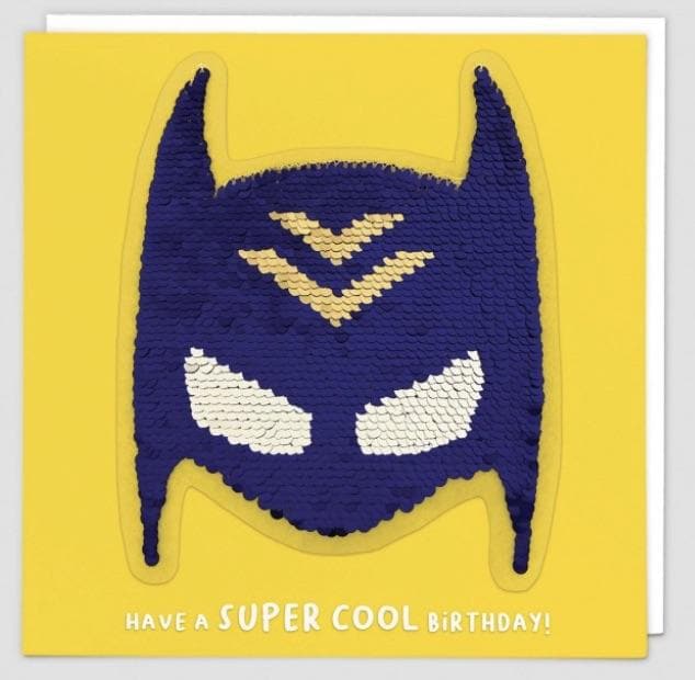 Sequin Card Have a super cool birthday - Aurina Ltd