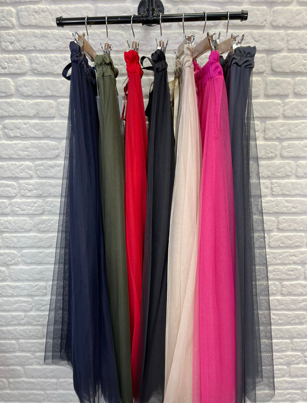 Long maxi tulle outlet skirt