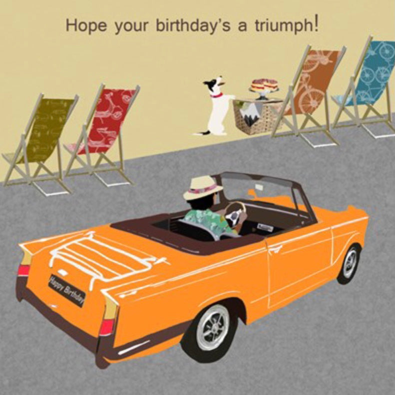 Birthday Triumph Card - Aurina Ltd