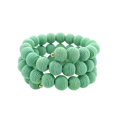 Springwire Woven Ball Bracelet